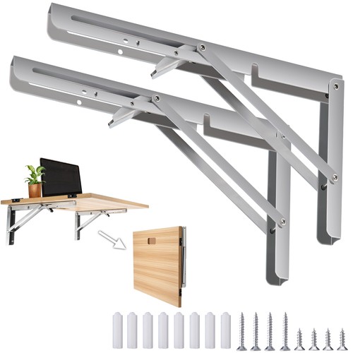 10pcs folding shelf brackets - folding,