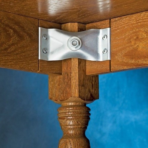 Gauge steel corner table - 16,