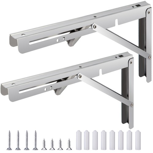 Folding table bracket - folding, wall