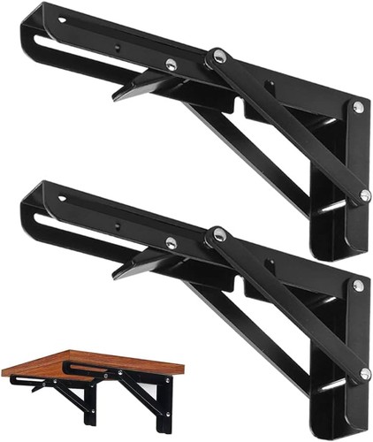 2pcs folding shelf brackets - shelf,