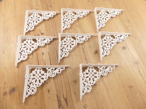 Cast iron shelf brackets - 8,
